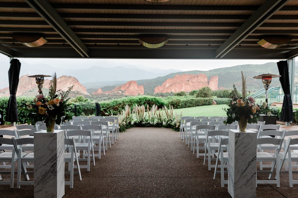 Wedding venue garden of the gods resort