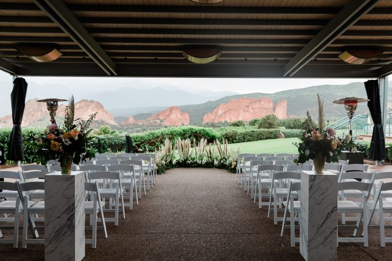 Wedding venue garden of the gods resort